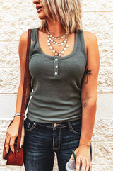 Camiseta sin mangas Active Green Yoga