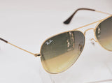 Rayban Gold Olive Green
